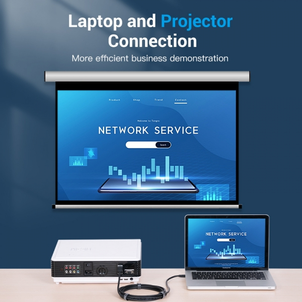 Imagen extra Cable Conversor Mini Displayport Macho a HDMI Macho - 2 metros