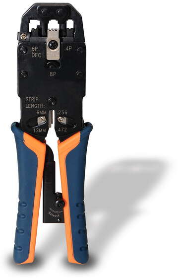 Aisens Tenaza Metalica de Crimpar RJ10 RJ11 RJ12 RJ45