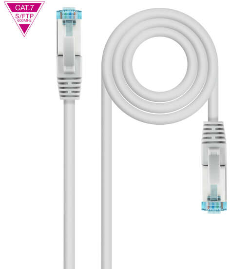 Nanocable Cable Red Latiguillo Cat.7 de 25m (LSZH SFTP PIMF AWG26)