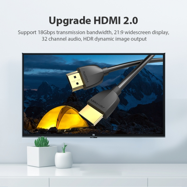 Imagen extra Vention Cable HDMI Macho a HDMI Macho 2.0 4K de 2m