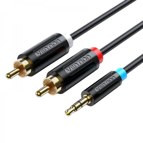 Cable Estereo Jack 3.5mm Macho a 2x RCA Macho - 10 metros