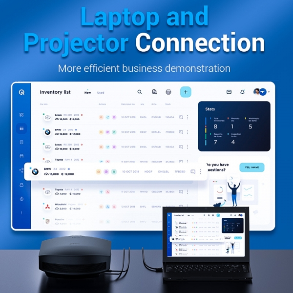 Imagen extra Cable Conversor DisplayPort Macho a HDMI Macho 4K - 1 metros