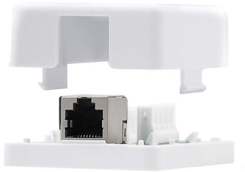 Imagen extra Nanocable Roseta de Superficie RJ45 Cat.6 UTP 1 Toma