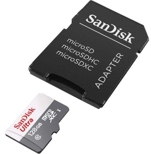 Imagen extra Sandisk Ultra Tarjeta Micro SDXC 128GB UHS-I U1 Clase 10 100MB/s + Adaptador SD