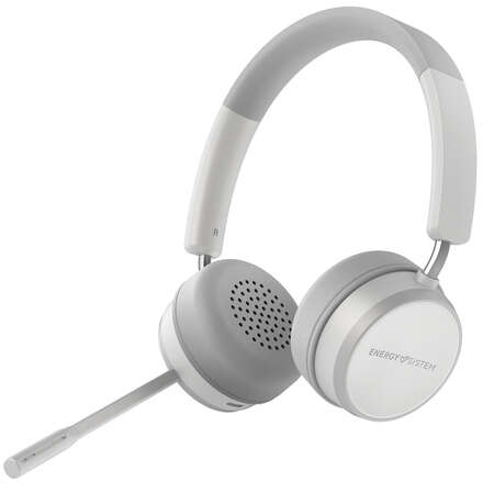 Energy Sistem Auriculares Inalambricos Office 6 - Bluetooth 5.0 - Llamadas - Carga Rapida - Blanco