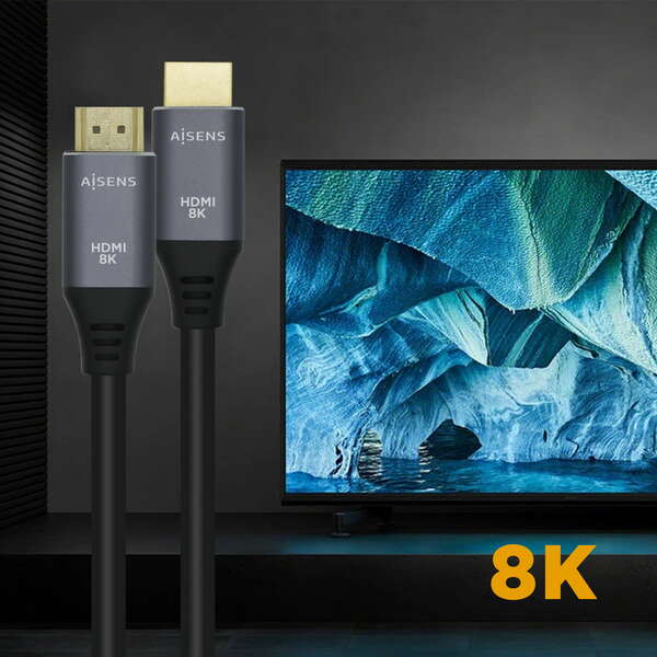 Imagen extra Aisens Cable HDMI V2.1 Ultra Alta Velocidad 8K@60Hz 48Gbps - A/M-A/M - 2m - 