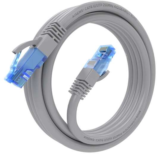 Imagen extra Aisens Cable de Red Latiguillo RJ45 Cat.6 UTP AWG26 CCA 2m 