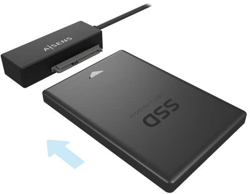 Imagen extra Adaptador SATA a USB-A 3.1 para Discos SATA con alimentacion