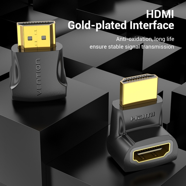Imagen extra Adaptador HDMI de angulo recto