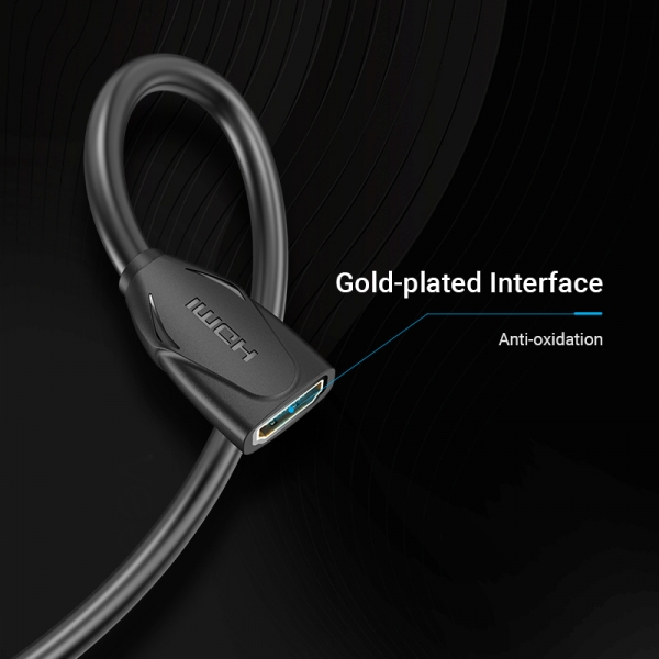 Imagen extra Vention Cable Alargador HDMI Hembra a HDMI Hembra 4K 2.0 - 0.50m - 