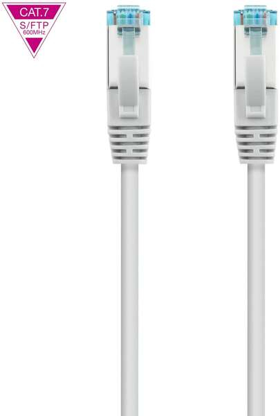 Imagen extra Nanocable Cable de Red Latiguillo Cat.7 de 3m (600Mhz LSZH SFTP PIMF AWG26)