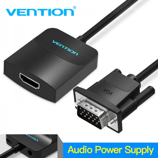 Imagen extra Vention Conversor VGA Macho a HDMI Hembra - 15cm - 