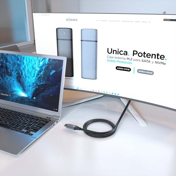 Imagen extra Aisens Cable HDMI V2.1 Ultra Alta Velocidad / HEC 8K@60Hz 48Gbps - A/M-A/M - 7m - 