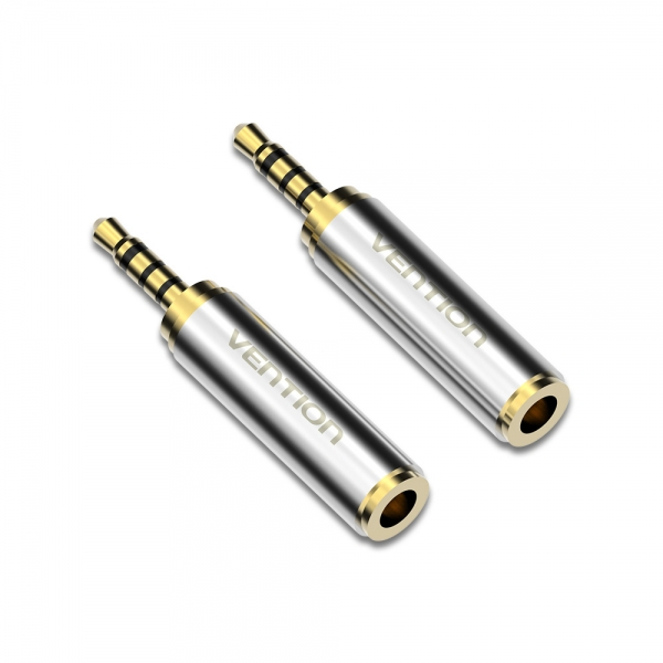 Imagen extra Vention Adaptador Jack 2.5 Macho a Jack 3.5 Hembra (1 unidad)