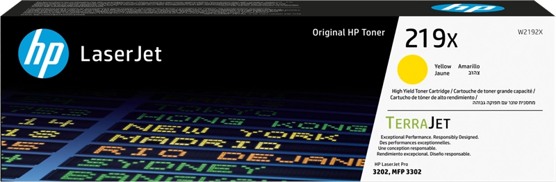 HP W2192X Amarillo Toner Original 219X