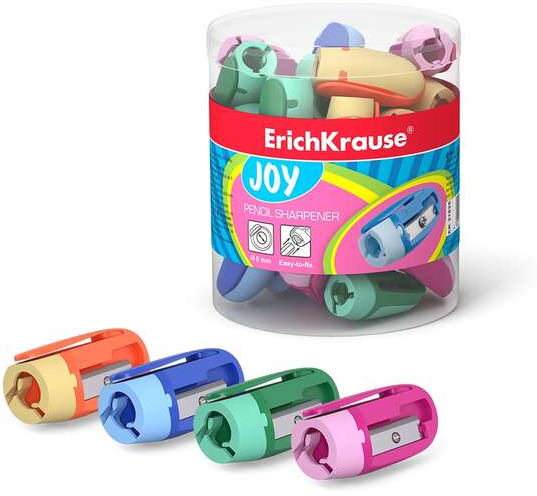 Imagen extra Sacapuntas con Clip ErichKrause JOY. Enganchalo a tu cuaderno.