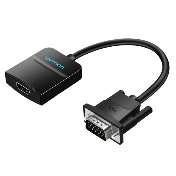 Vention Conversor VGA Macho a HDMI Hembra - 15cm - 
