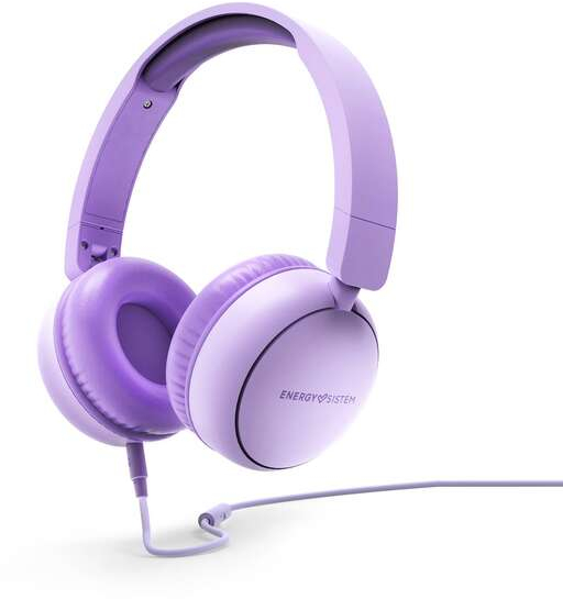 Energy Sistem Auriculares con Cable Extraible - Manos libres - Violeta