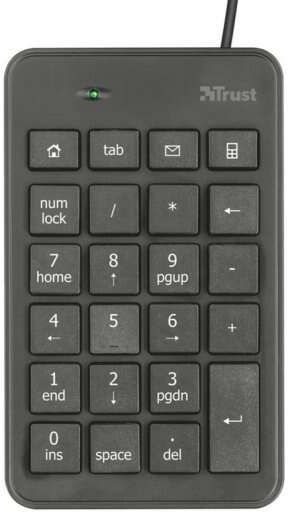 Trust Xalas Teclado Numerico USB Ultra Delgado