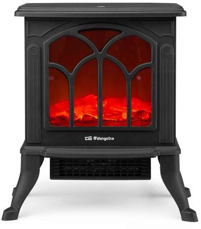 Imagen extra Orbegozo CM 9020 Chimenea Electrica Elegance - Efecto Fuego - Calefactor Ceramico con Termostato