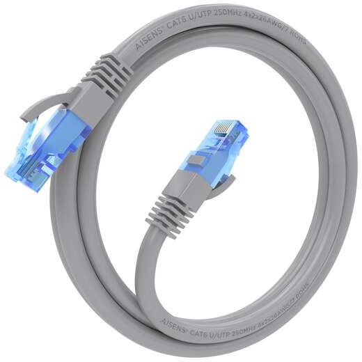 Imagen extra Aisens Cable de Red Latiguillo RJ45 Cat.6 UTP AWG26 CCA 1.5m 