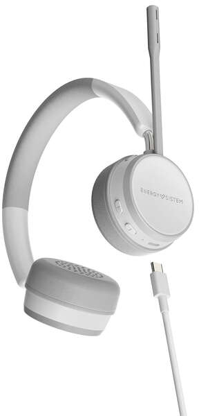 Imagen extra Energy Sistem Auriculares Inalambricos Office 6 - Bluetooth 5.0 - Llamadas - Carga Rapida - Blanco