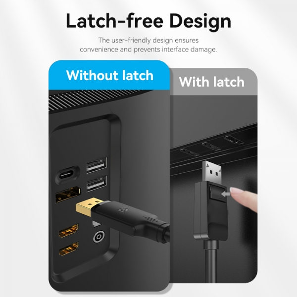 Imagen extra Cable DisplayPort Macho-Macho 4K - 1.5 metros