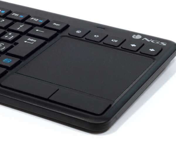 Imagen extra NGS TV Warrior Teclado Multimedia Inalambrico con Touchpad 2.4 GHz Negro