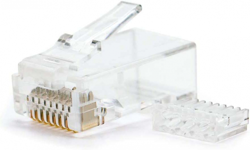 Nanocable Conector para Cable de Red RJ45 Cat.6 UTP 8 Hilos 10uds.