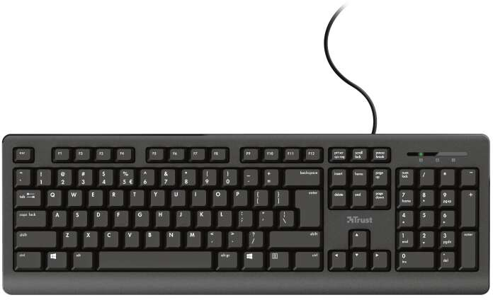 Imagen extra Trust TK150 Teclado USB Teclas Silenciosas