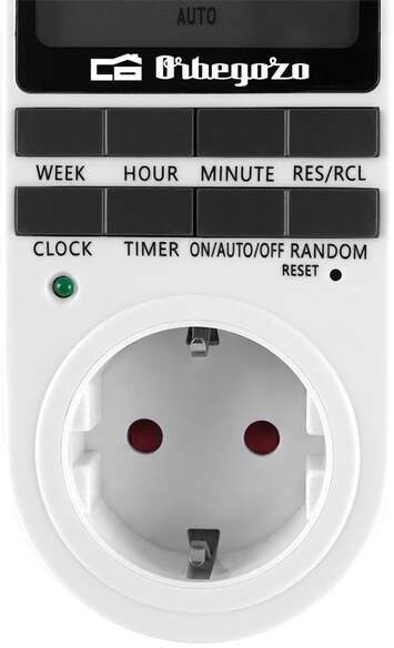 Imagen extra Programador Electronico Semanal - Orbegozo Pg 25 - 10 Memorias Programables - Funcion antiladrones