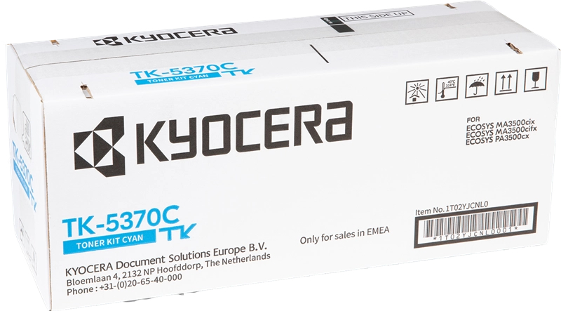 Kyocera TK5370 Cian Toner Original 1T02YJCNL0 TK5370C