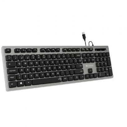 Subblim Teclado Ergonómico Delgado con Teclas silenciosas y cóncavas
