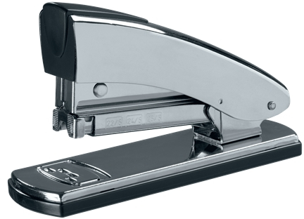 Petrus 2001C Grapadora Metalica Retro (Grapa hasta 30 Hojas). Cromada