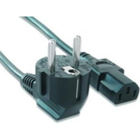 Cable Alimentación PC, C13 Hembra a Schuko de 5 metros