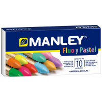 CERAS MALEY FLUO Y PASTEL 10 COLORES