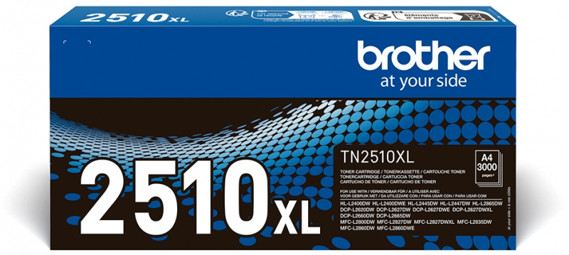 Brother TN2510XL Negro Toner Original TN2510XL