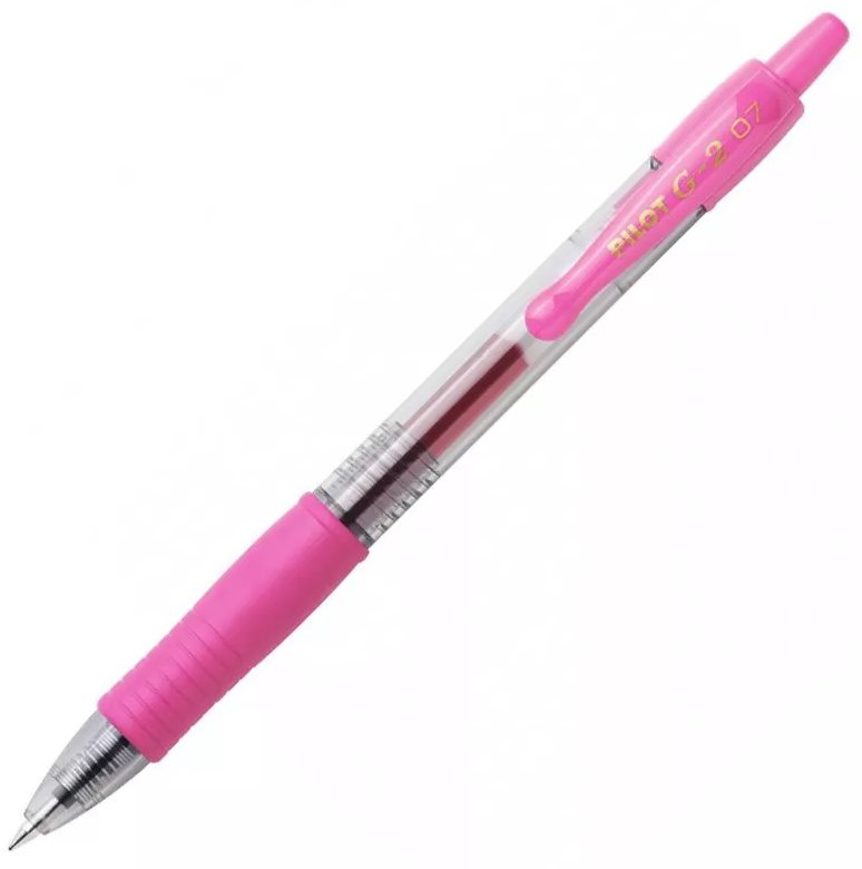 Pilot G-2 Boligrafo tinta GEL Rosa Retractil G2