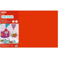 PACK 5 Goma Eva Rojo 60x40 cm