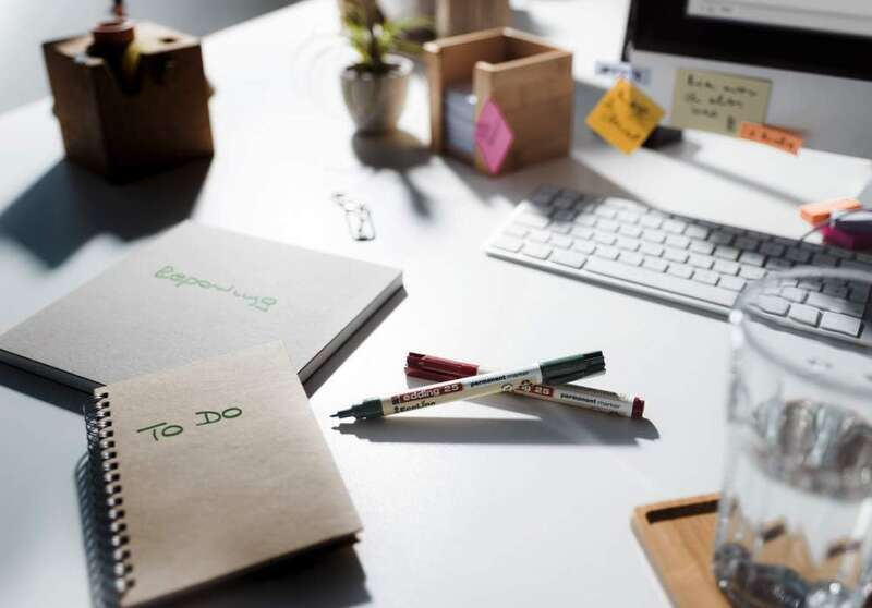 Imagen extra Edding 25 EcoLine Pack de 4 Rotuladores Permanentes - Punta Redonda Fina - Trazo 1mm - 90% de Plastico Reciclado - Colores Surti