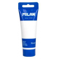 Milan Tubo de Pintura Acrilica 75ml Blanco