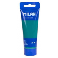 Milan Tubo de Pintura Acrilica 75ml Verde Oscuro