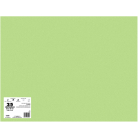 PACK 25 Cartulinas 50x65 cm 180gr VERDE MONDEGO. 
