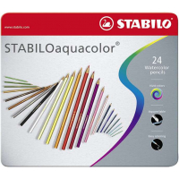 Stabilo Aquacolor - PACK 24 Lapices de Colores