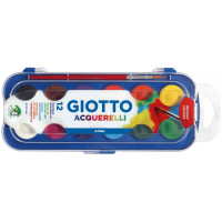 Acuarelas Giotto Estuche de 12 + Pincel
