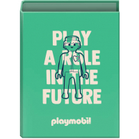 Dohe Carpeta de Anillas Carton Forrado - Folio 264x340x60mm - 4 Anillas Mixtas Niqueladas de 40mm