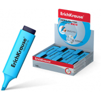 Marcador fluorescente Azul economico