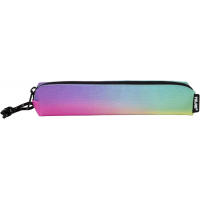 Milan Sunset Estuche Portatodo Mini Redondo - 20,5x4,5x5cm - Negro