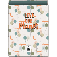 Dohe Carpeta de Anillas Carton Forrado - Folio 264x340x60mm - 4 Anillas Mixtas Niqueladas de 40mm