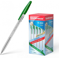 Boligrafo estandar ErichKrause R-301 Verde